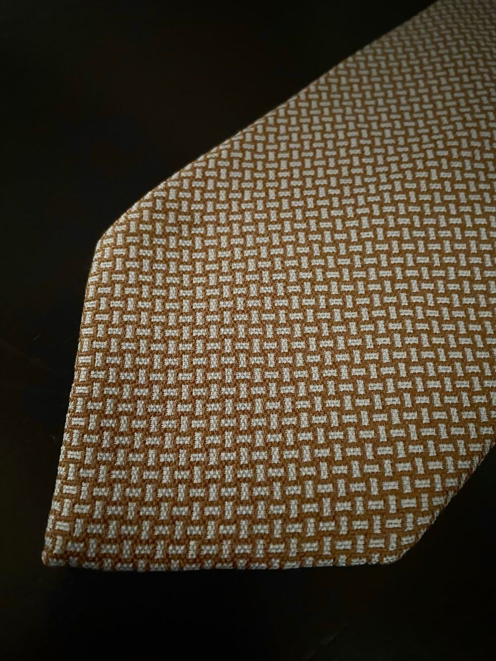 CORONA Brown/Gray Italian Silk Tie